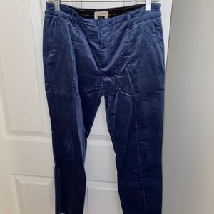 Fake mohair cropped trousers